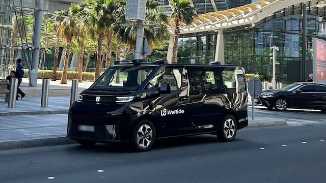 WeRide無人計程車上路中東，阿布達比開啟全自動駕駛商業營運